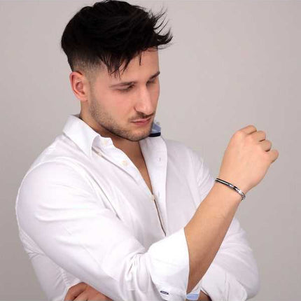 Bracciale Maserati Jewels in acciaio inossidabile JM121ATK11 da uomo