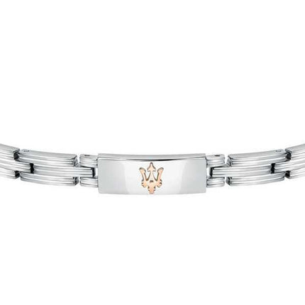 Maserati Iconico bracciale in acciaio inossidabile JM121ATK12 da uomo