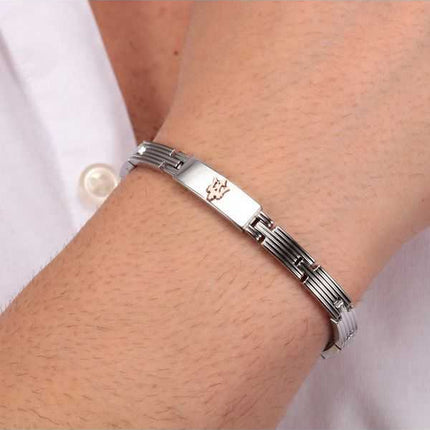 Maserati Iconico bracciale in acciaio inossidabile JM121ATK12 da uomo