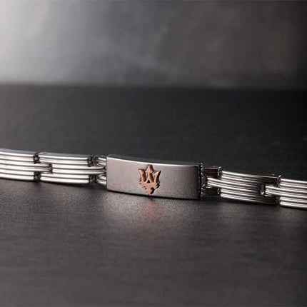 Maserati Iconico bracciale in acciaio inossidabile JM121ATK12 da uomo