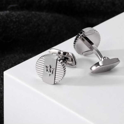 Gemelli Maserati Jewels in acciaio inossidabile JM121ATK13 da uomo