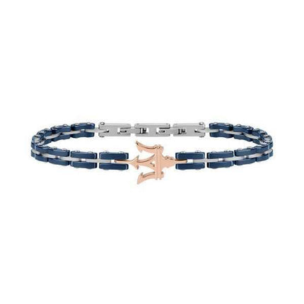 Bracciale Maserati Jewels in acciaio e ceramica JM219AQH14 da uomo