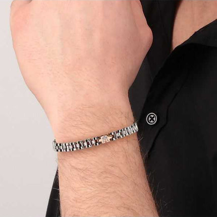 Bracciale Maserati Jewels in acciaio inossidabile JM219AQH17 da uomo