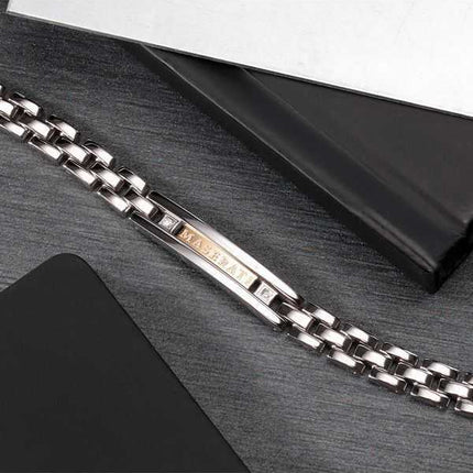 Bracciale Maserati Jewels in acciaio inossidabile JM221ATY03 da uomo