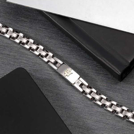 Bracciale Maserati Jewels in acciaio inossidabile JM221ATY04 da uomo
