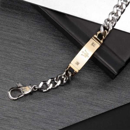 Bracciale Maserati Jewels in acciaio inossidabile JM221ATY07 da uomo