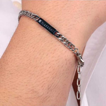 Bracciale Maserati Jewels in acciaio inossidabile JM221ATY09 per uomo