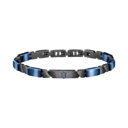 Bracciale Maserati Jewels in acciaio e ceramica JM221ATZ01 da uomo