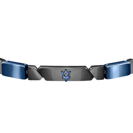Bracciale Maserati Jewels in acciaio e ceramica JM221ATZ01 da uomo