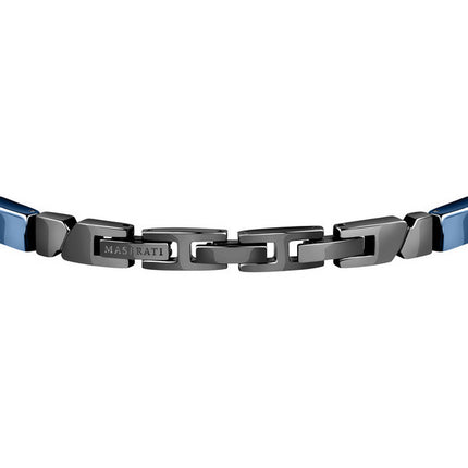 Bracciale Maserati Jewels in acciaio e ceramica JM221ATZ01 da uomo