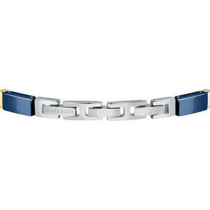 Bracciale Maserati Jewels in acciaio e ceramica JM221ATZ02 da uomo