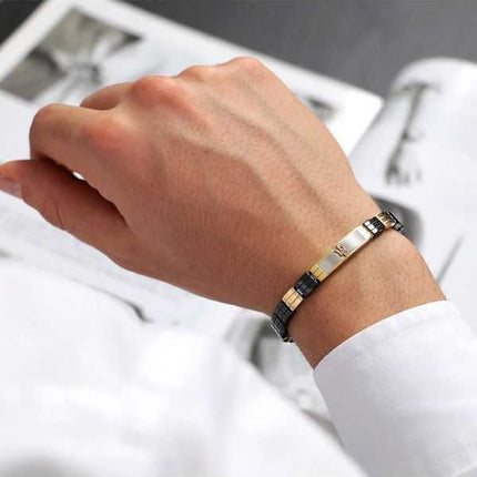 Bracciale Maserati Jewels in acciaio inossidabile JM221ATZ06 da uomo