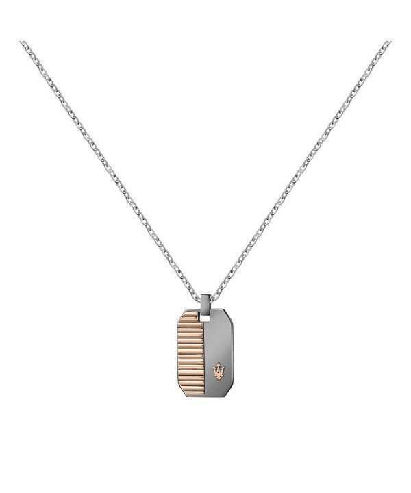 Collana Maserati Jewels in acciaio inossidabile con ciondolo JM222AVD01 da uomo