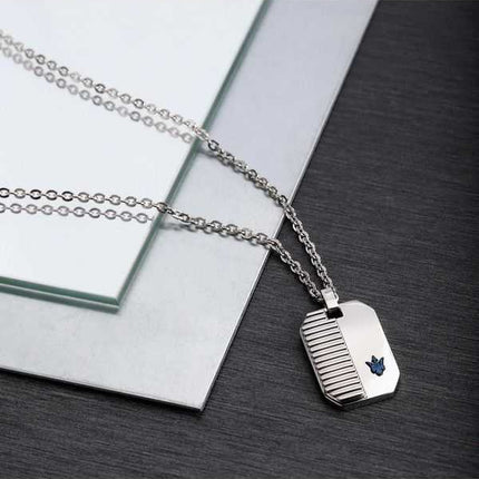 Collana Maserati Jewels in acciaio inossidabile con ciondolo JM222AVD02 da uomo