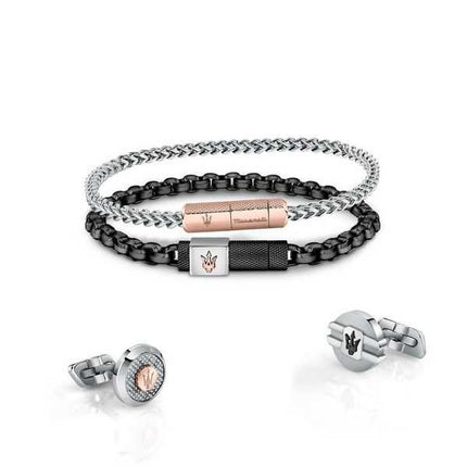 Maserati Gioielli Gemelli in acciaio inossidabile JM223ATK20 per uomo