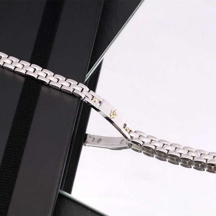 Bracciale da uomo Maserati Jewels in acciaio inossidabile JM420ATH05