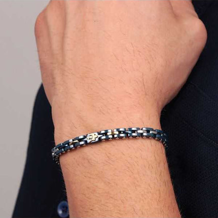 Bracciale Maserati Jewels in Acciaio E Ceramica JM420ATI01 Da Uomo