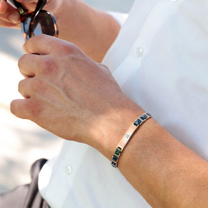 Bracciale da uomo Maserati Jewels in acciaio inossidabile JM420ATI05