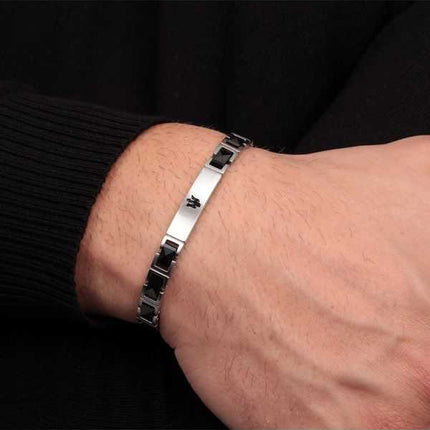 Bracciale Maserati Jewels in acciaio inossidabile JM420ATI06 da uomo