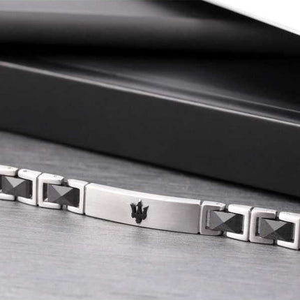 Bracciale Maserati Jewels in acciaio inossidabile JM420ATI06 da uomo