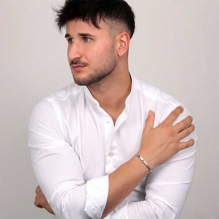 Bracciale Maserati Jewels in acciaio inossidabile JM421ATK19 da uomo