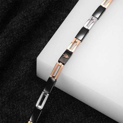 Bracciale Maserati Jewels in acciaio inossidabile JM421ATZ09 da uomo