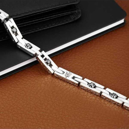 Bracciale da uomo Maserati Jewels in acciaio inossidabile JM422ATJ10