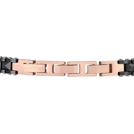 Bracciale Maserati Jewels in acciaio inossidabile nero JM422ATZ13 da uomo