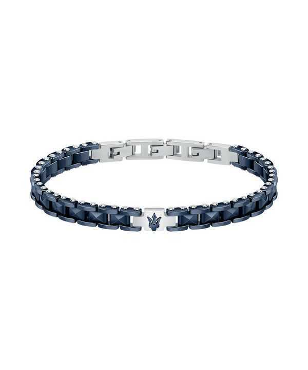 Bracciale Maserati Jewels in acciaio e ceramica JM422ATZ14 da uomo