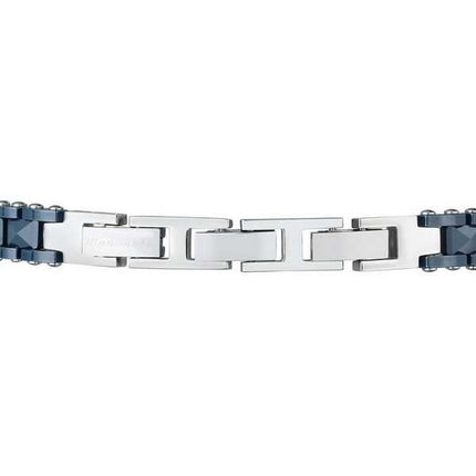 Bracciale Maserati Jewels in acciaio e ceramica JM422ATZ14 da uomo
