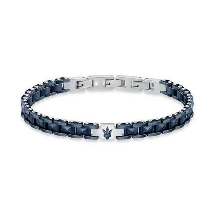 Bracciale Maserati Jewels in acciaio e ceramica JM422ATZ14 da uomo