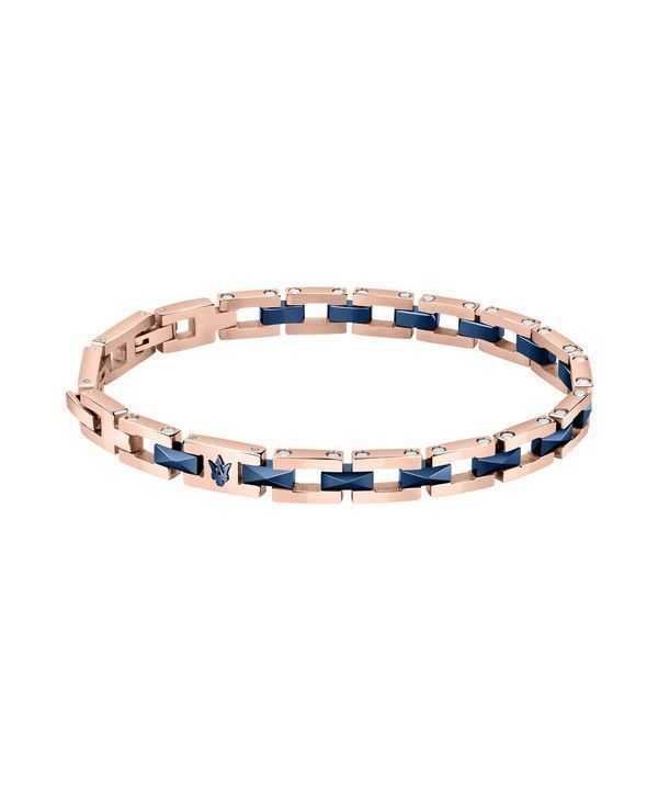 Maserati Jewels Bracciale in acciaio e ceramica JM422ATZ15 da uomo