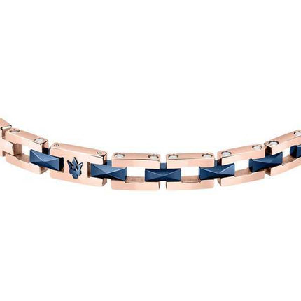 Maserati Jewels Bracciale in acciaio e ceramica JM422ATZ15 da uomo