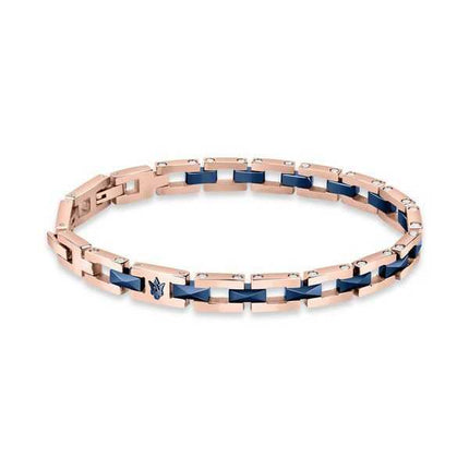 Maserati Jewels Bracciale in acciaio e ceramica JM422ATZ15 da uomo