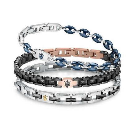 Bracciale Maserati Jewels in acciaio e lega JM422ATZ18 da uomo