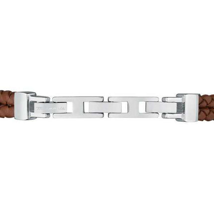Bracciale Da Uomo Maserati Jewels In Pelle Riciclata E Acciaio Inossidabile JM422AVE14