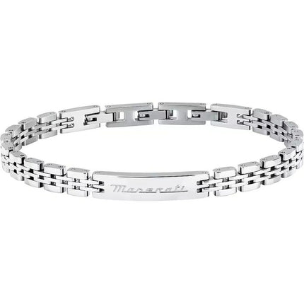 Bracciale Maserati Iconic in acciaio JM424AVD65 da uomo