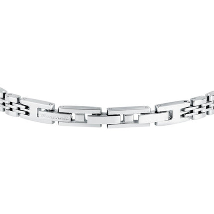 Bracciale Maserati Iconic in acciaio JM424AVD66 da uomo