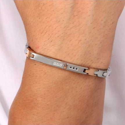 Bracciale Maserati Jewels in acciaio inossidabile JM521ATY11 da uomo