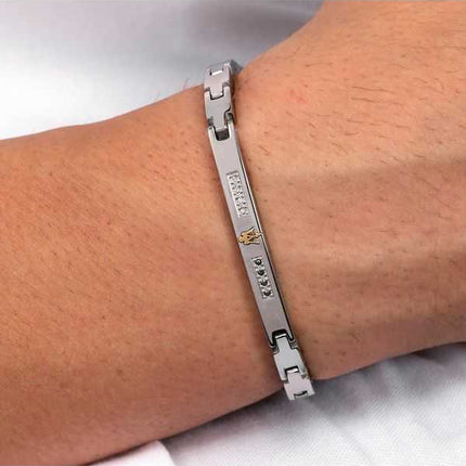 Bracciale Maserati Jewels in acciaio inossidabile JM521ATY12 da uomo