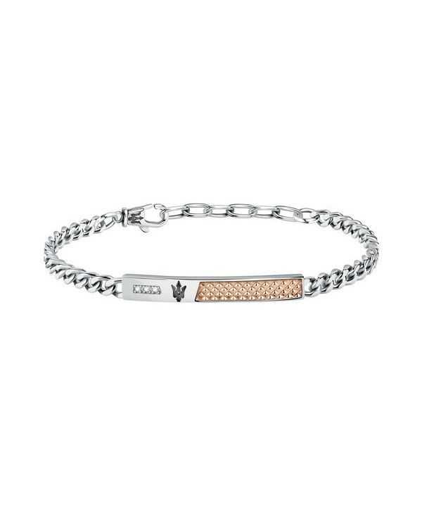 Bracciale da uomo Maserati Jewels in acciaio inossidabile JM521ATY14