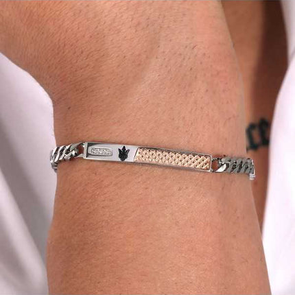 Bracciale da uomo Maserati Jewels in acciaio inossidabile JM521ATY14