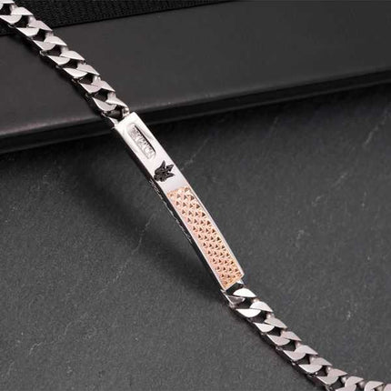 Bracciale da uomo Maserati Jewels in acciaio inossidabile JM521ATY14