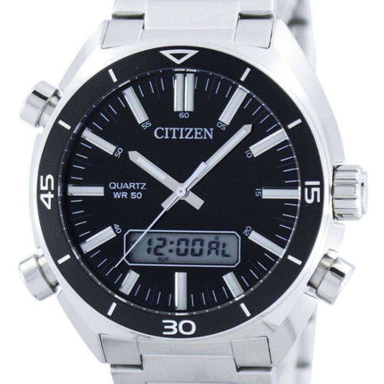 Orologio da uomo analogico digitale JM5460-51E con sveglia al quarzo Citizen