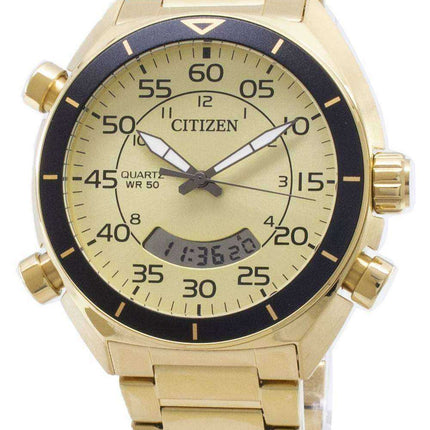 Citizen Multifunction Chronograph JM5472-52P Quartz Analog Digital Watch da uomo