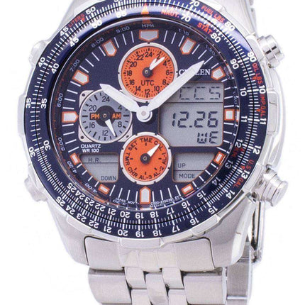Orologio da uomo cronografo Citizen Navihawk Pilot JN0121-82L