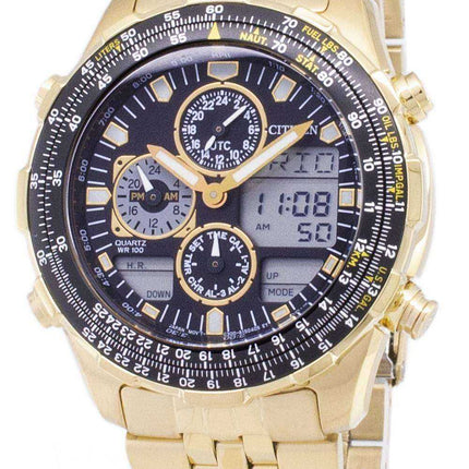 Orologio da uomo cronografo Citizen Navihawk Pilot JN0122-80E