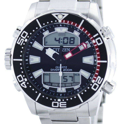 Orologio da polso digitale Citizen Aqualand Promaster Diver da 200M analogico digitale JP1090-86E