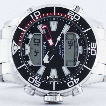 Orologio da polso digitale Citizen Aqualand Promaster Diver da 200M analogico digitale JP1090-86E