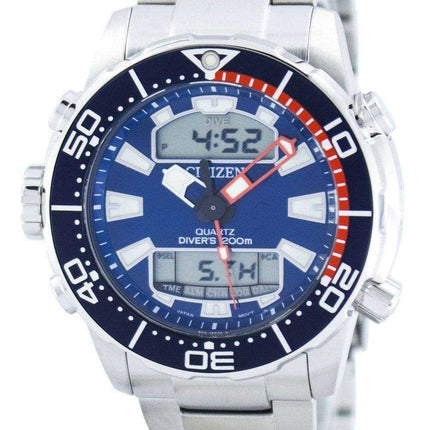 Orologio da uomo digitale analogico analogico digitale JP1099-81L del Citizen Aqualand Promaster Diver